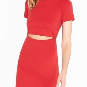 Express cut out dress